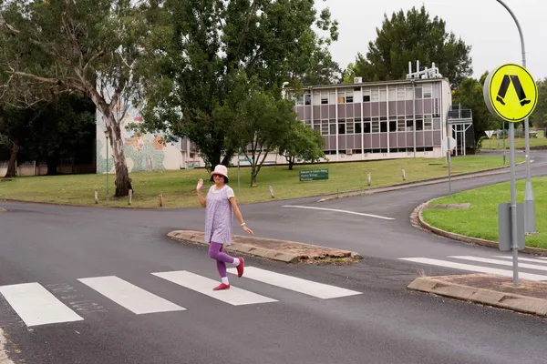 Pedestrian crossing