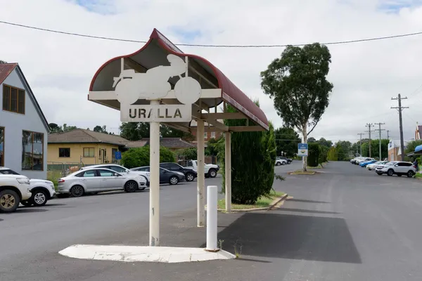 Uralla motorcycle parking