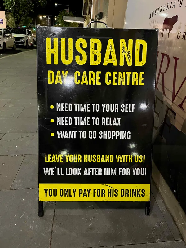 Husband day care centre