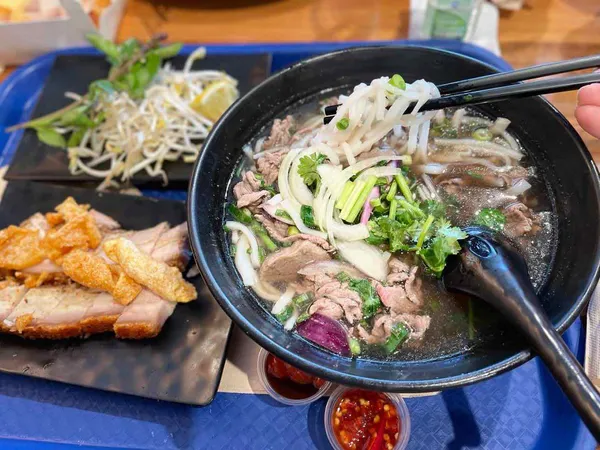 Roast pork pho