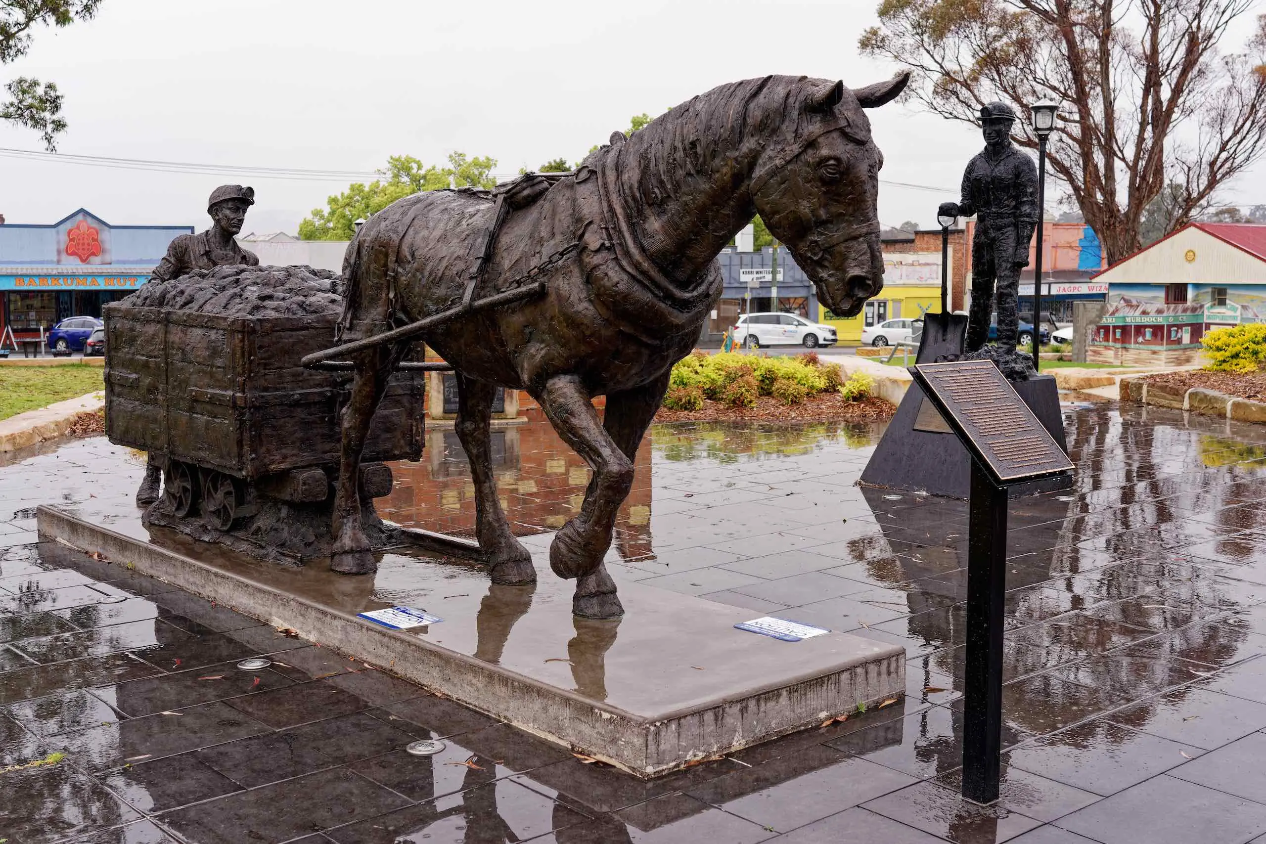 PITHORSE STATUE & MINING MEMORIAL