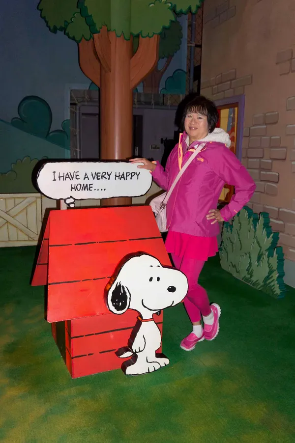 Chris, snoopy home