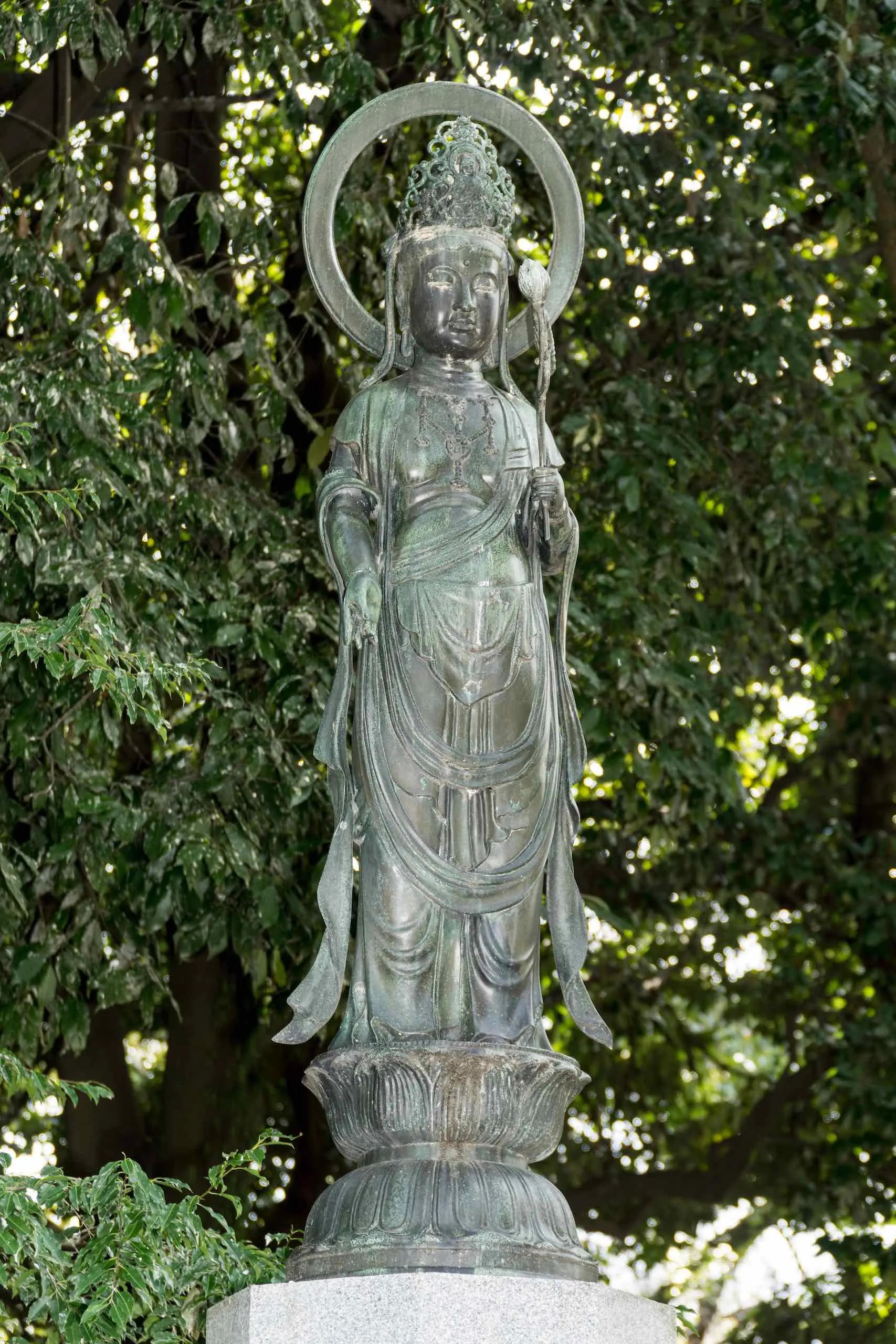 The Figure of the Merciful Goddess of Peace