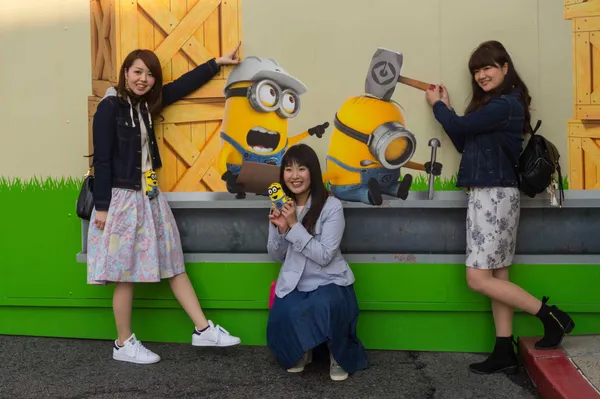 Girls and Minions