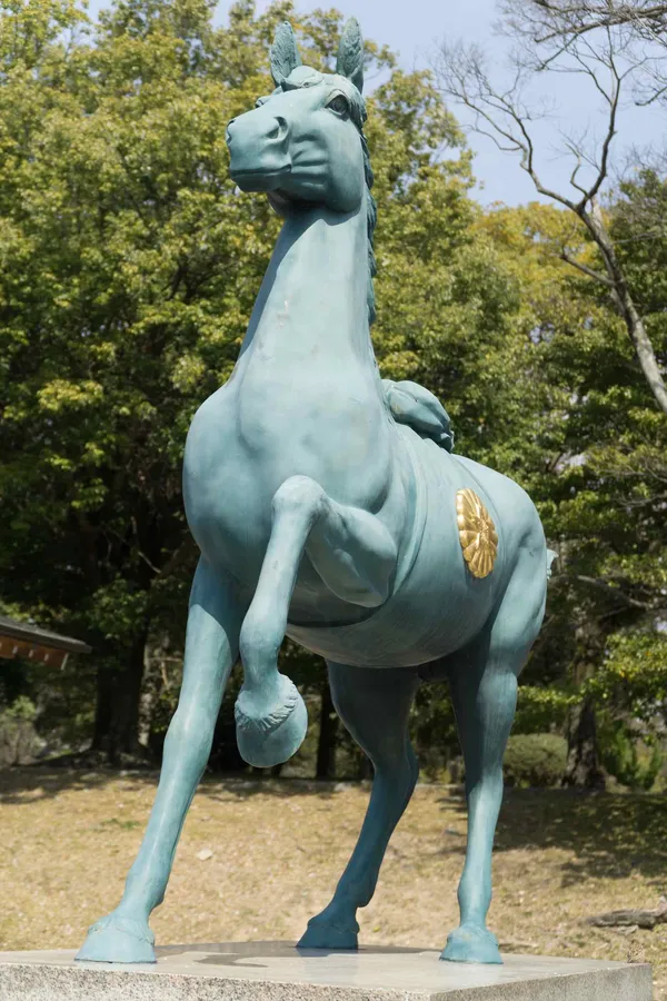 Horse statue