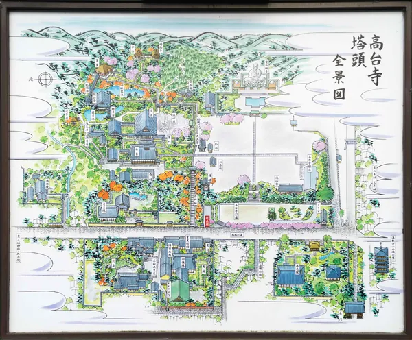 Kodaiji map