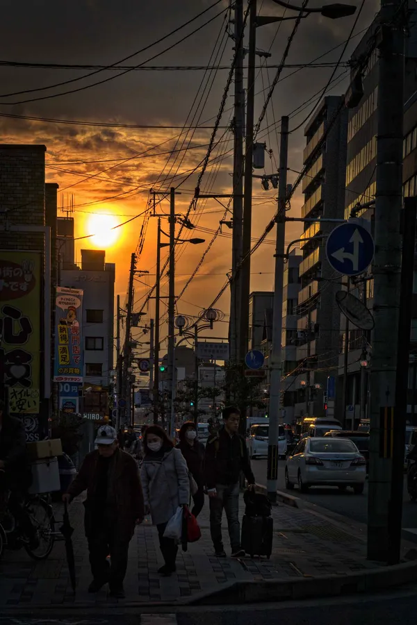 Kyoto sunset (1)