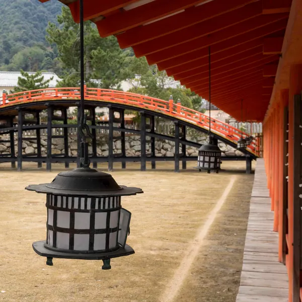 Lantern and bridge