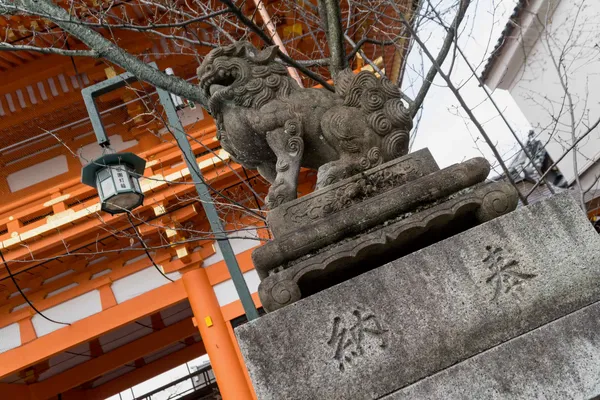 Lion statue