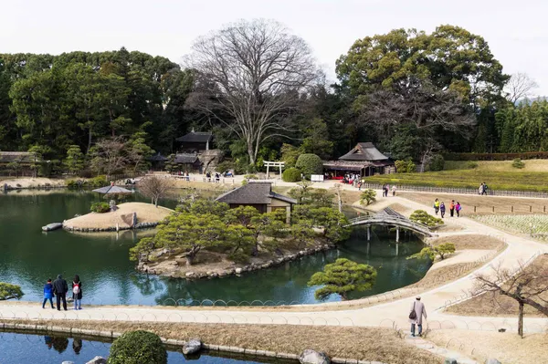 Naka no shima Island and Sawa no ike pond