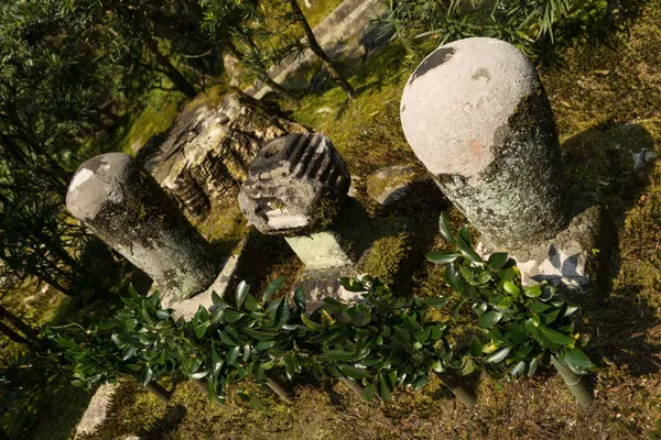 Stone pillars