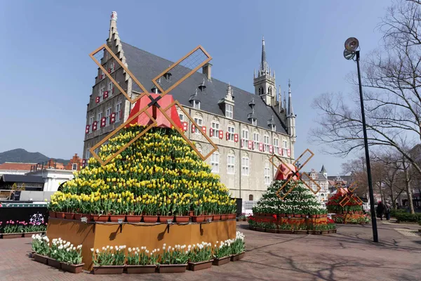 Flower windmill