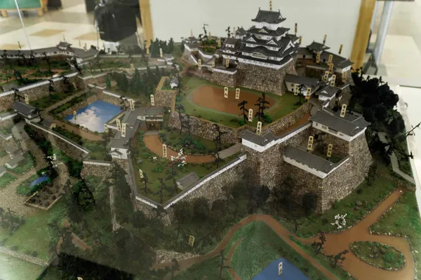 Himeji castle model