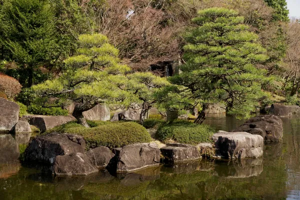 Stone steps bridge