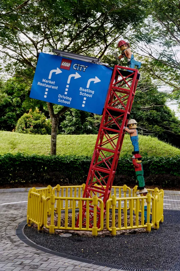 LEGO City sign