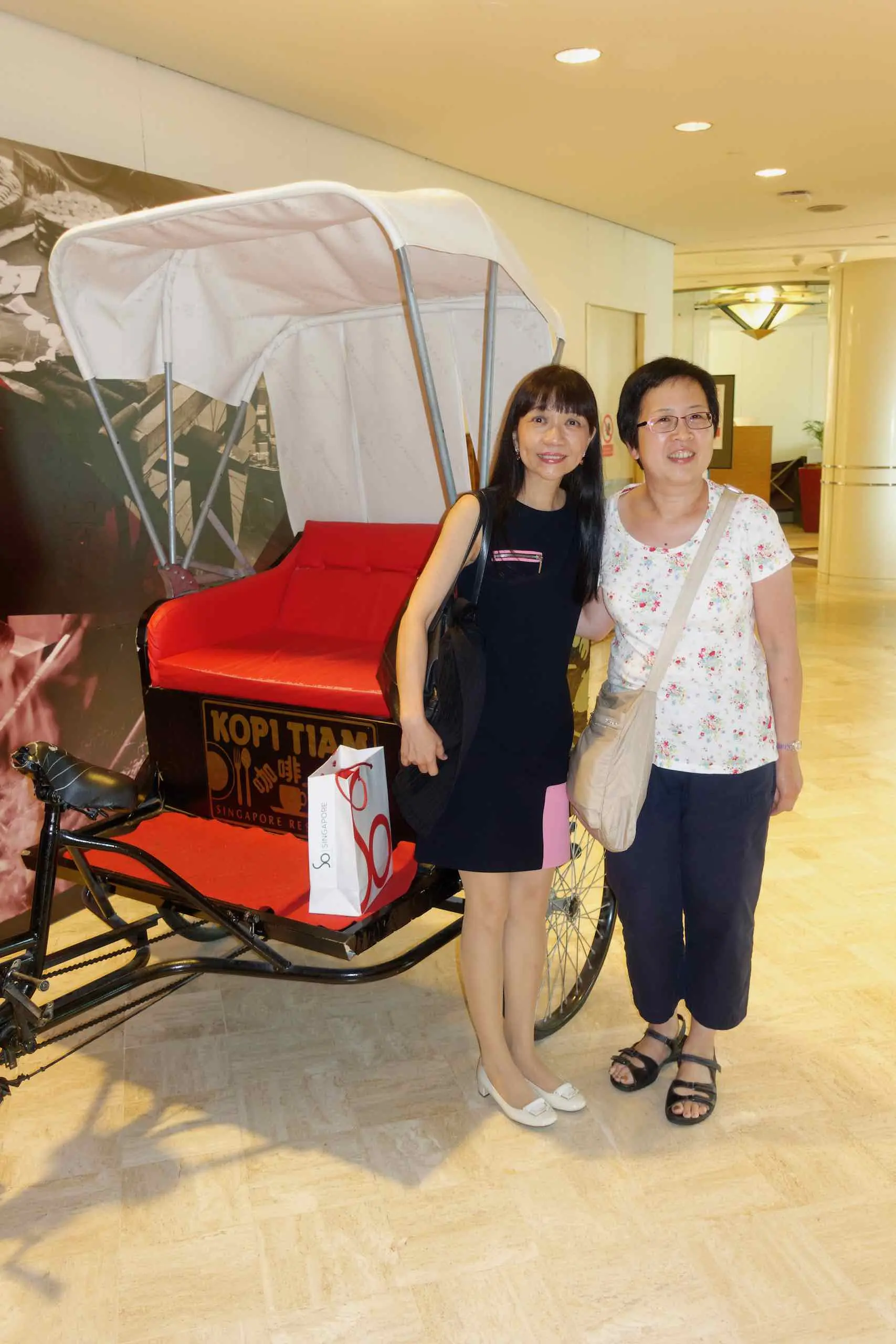 Raffles City rickshaw