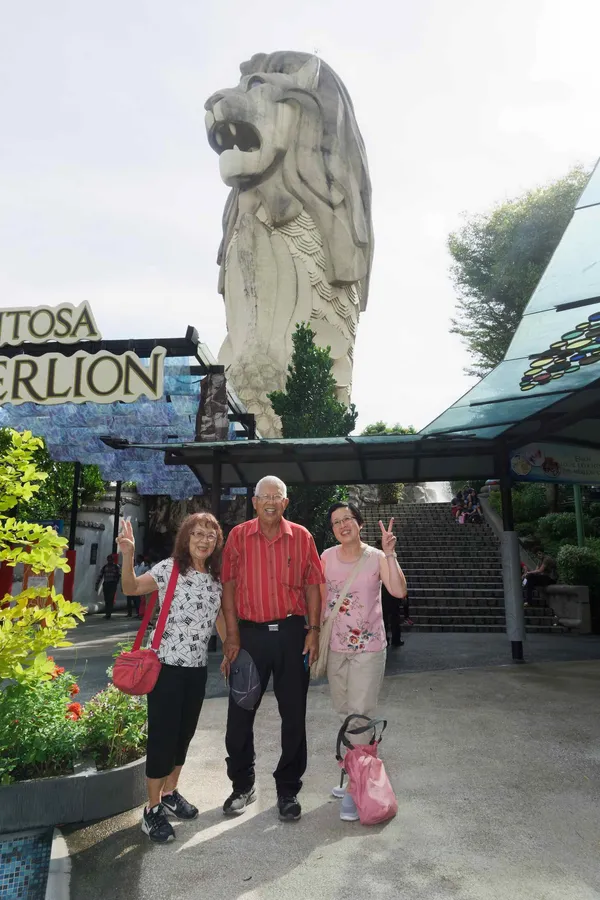 Sentosa Merlion, Pa, Ma, Lyn