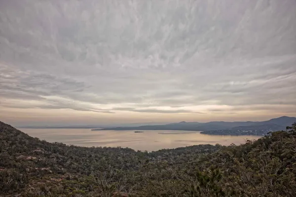 Coles Bay, clouds