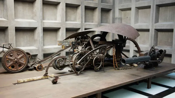 Memoir to the sacred wind or The tomb of the Kamikaze (Jean Tinguely)