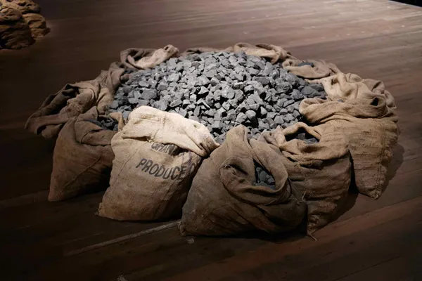 Sacks of stones