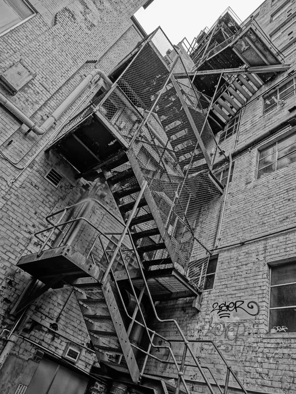 Fire stairs