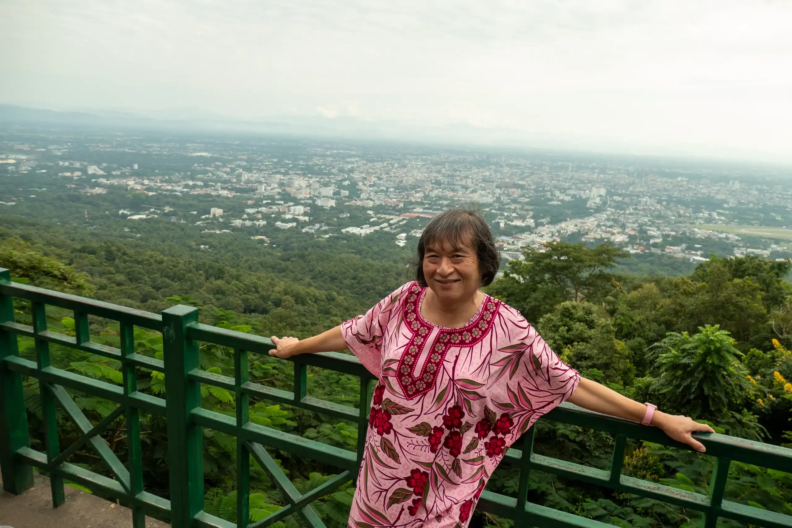 Day 6: Viewpoint on the way to Doi Suthep