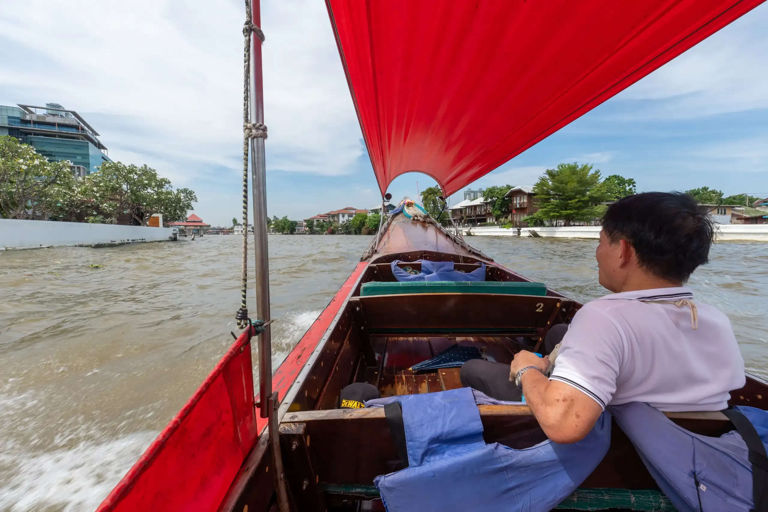 Day 10: Cruising Bangkok's canals via river boat